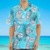 Busch Light Blue Pineapple Hawaiian Shirt, Beer Lovers Gift, Beer Aloha Shirt Gift For Men Women