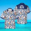 Busch Light Fishing Lure Camp Hawaiian Shirt, Busch Light Beer Button Shirt