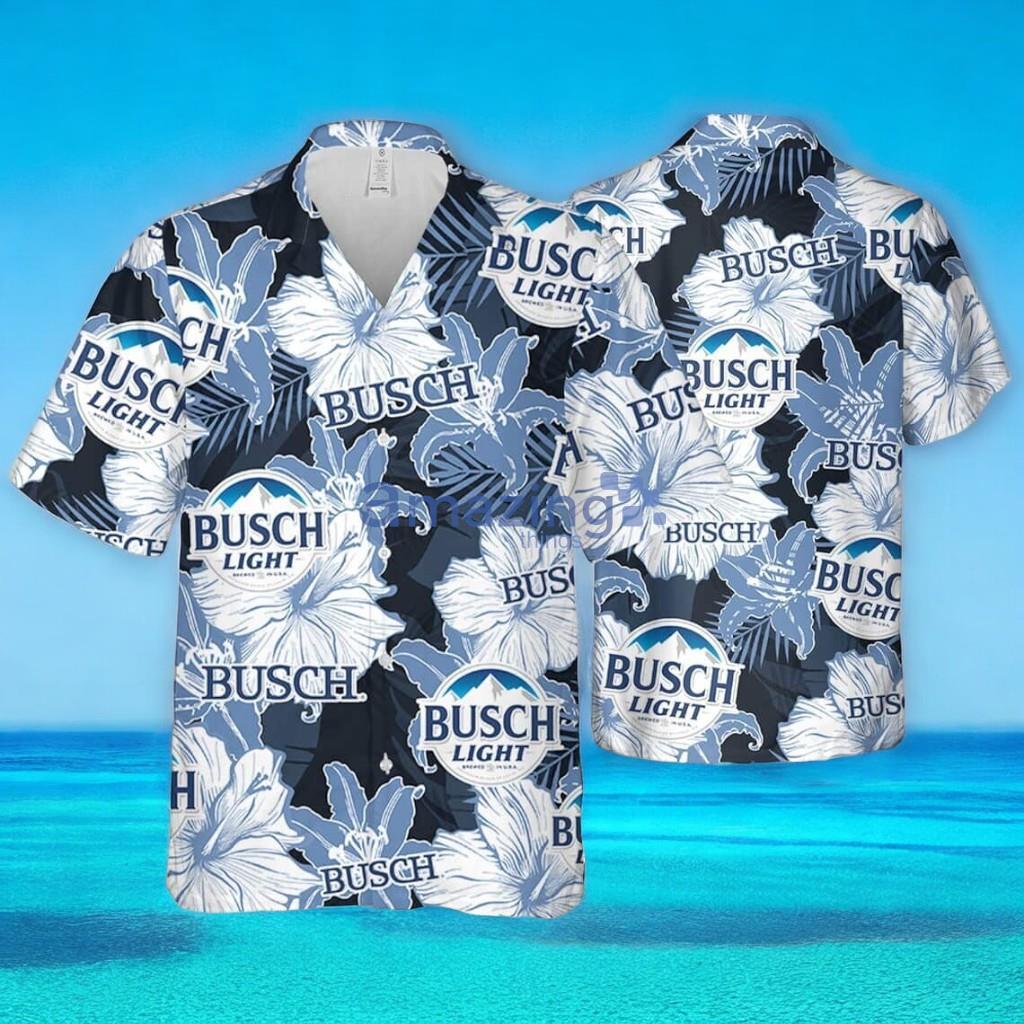 Busch Light Hawaiian Shirt Flower Pattern Beach Gift For Friend, Summer Holiday Gift Idea, Busch Light Aloha Shirt For Men Women image Busch Light Hawaiian Shirt Flower Pattern Beach Gift For Friend, Summer Holiday Gift Idea, Busch Light Aloha Shirt For Men Women Product Photo 1