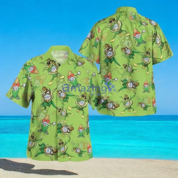 Busch Light Hawaiian Shirt Funny Dancing Corn Aloha Shirt For Men Women, Summer Holiday Gift Idea, Beer Lover Gift Product Photo 1