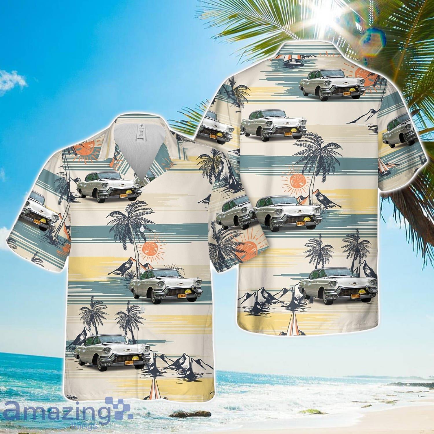 Cadillac Eldorado Seville Coupé 1957 (6541) Hawaiian Shirt Gift For Summer image Cadillac Eldorado Seville Coupé 1957 (6541) Hawaiian Shirt Gift For Summer Product Photo 1