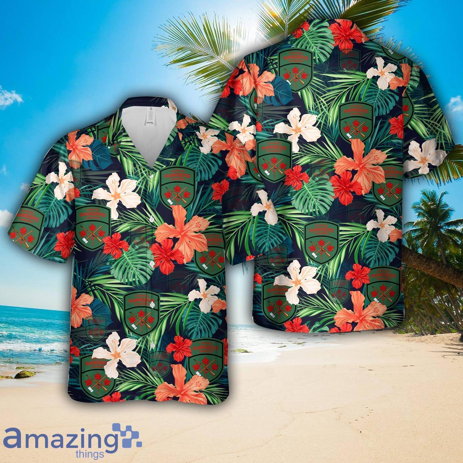 Canadian Army Canadian Rangers Hawaiian Shirt Summer Gift image Canadian Army Canadian Rangers Hawaiian Shirt Summer Gift Product Photo 1
