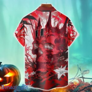 Case IH Royal Skull Halloween Hawaiian Shirt For Fans image Case IH Royal Skull Halloween Hawaiian Shirt For Fans Product Photo 2