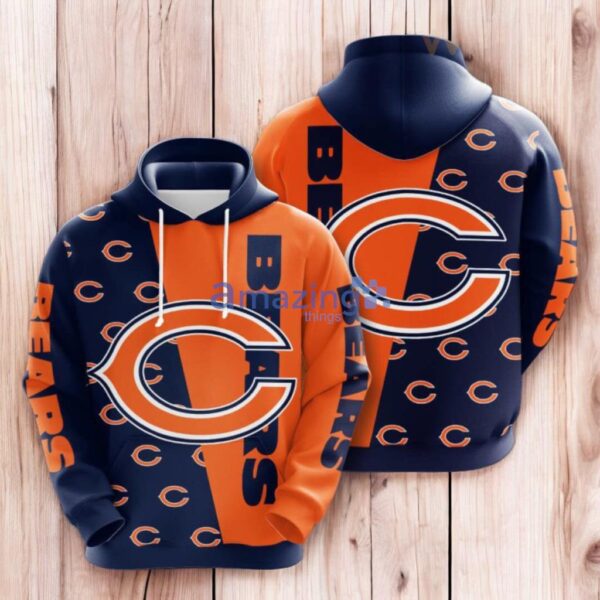 Chicago Bears Hoodie 3D All Over Print Product Photo 1