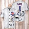 Chicago Cubs Bugs Bunny Baseball Jersey Shirt White