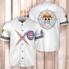 Chicago Cubs One Piece Baseball Jersey Shirt White