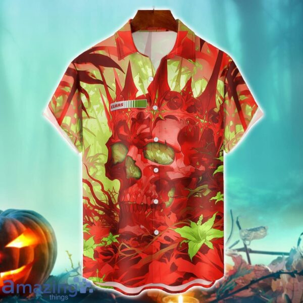 Claas Royal Skull Halloween Hawaiian Shirt For Fans Product Photo 1