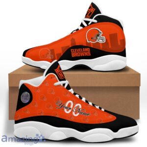 Cleveland Browns Air Jordan 13 Shoes Trending For Men Women Custom Number & Name image Cleveland Browns Air Jordan 13 Shoes Trending For Men Women Custom Number & Name Product Photo 3