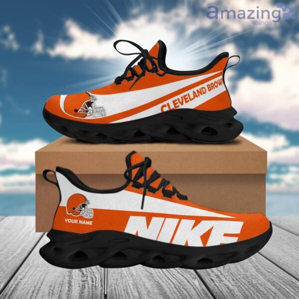 Cleveland Browns NFL Max Soul Shoes Sneaker Product Photo 1