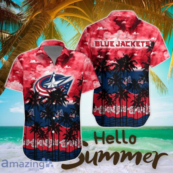 Columbus Blue Jackets Shirt New Designs Hawaiian Shirt All Printed Summer Gift For Fans Product Photo 1
