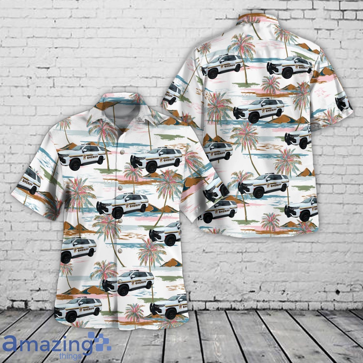 Cooper, Texas, Delta County Sheriffs Office Summer Hawaiian Shirt For Men Women image Cooper, Texas, Delta County Sheriffs Office Summer Hawaiian Shirt For Men Women Product Photo 1