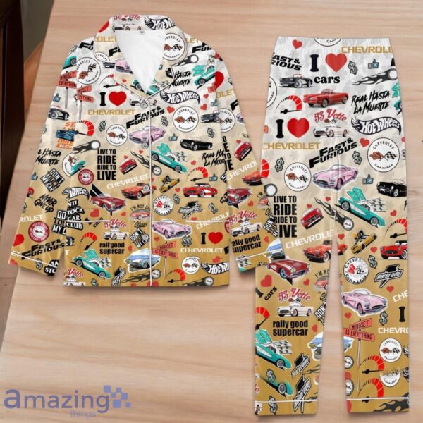Corvette C1 Set Pijamas For Men Women Best Gift For Fans Product Photo 1