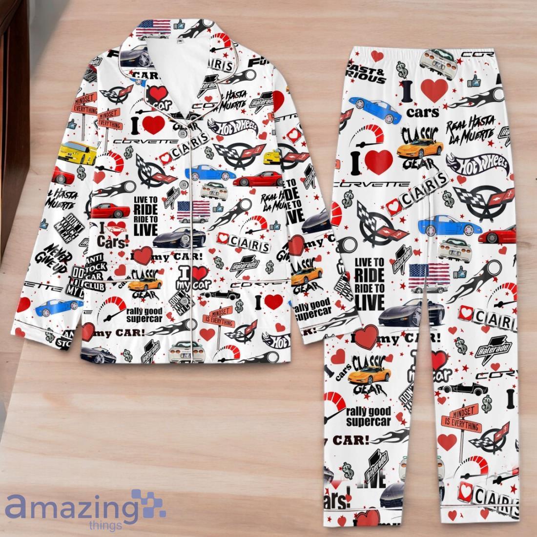 Corvette C5 Set Pijamas For Men Women Speacial Gift For Fans image Corvette C5 Set Pijamas For Men Women Speacial Gift For Fans Product Photo 1