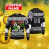 Custom MLB Chicago White Sox Ugly Christmas Sweater Grinch Drink Up Gift For Men And Women