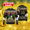 Custom MLB Kansas City Royals Ugly Christmas Sweater Grinch Drink Up Gift For Men And Women