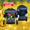Custom MLB Toronto Blue Jays Ugly Christmas Sweater Grinch Drink Up Gift For Men And Women
