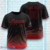 Custom Name Arizona Diamondbacks Black Red Pattern Baseball Jersey For Sport Fans