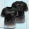 Custom Name Chicago White Sox Black White Pattern Baseball Jersey For Sport Fans