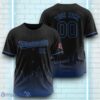 Custom Name Minnesota Twins Black Blue Pattern Baseball Jersey For Sport Fans