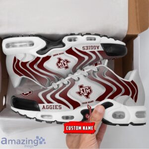 Custom Name NCAA Texas A&M Aggies Ultra Personalized Name Sports Sneakers TN Sport Shoes Gift Product Photo 1