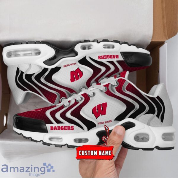 Custom Name NCAA Wisconsin Badgers Ultra Personalized Name Sports Sneakers TN Sport Shoes Gift Product Photo 1