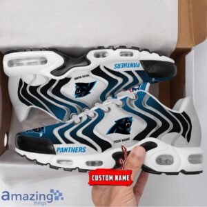 Custom Name NFL Carolina Panthers Ultra Personalized Name Sports Sneakers TN Sport Shoes Gift Product Photo 1