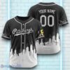 Custom Name Pittsburgh Pirates Black White Pattern Baseball Jersey For Sport Fans