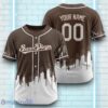 Custom Name San Diego Padres Black White Pattern Baseball Jersey For Sport Fans