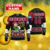 Custom NCAA Alabama Crimson Tide Ugly Christmas Sweater Grinch Drink Up Gift For Men And Women