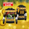 Custom NHL Nashville Predators Ugly Christmas Sweater Grinch Drink Up Gift For Men And Women