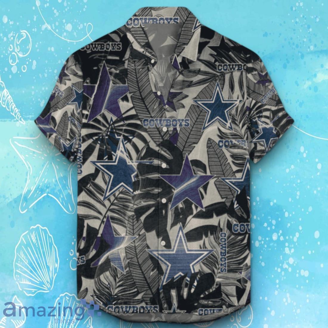 Dallas Cowboys Hawaiian Shirt Retro Logo Revolutions 2024 For Fans image Dallas Cowboys Hawaiian Shirt Retro Logo Revolutions 2024 For Fans Product Photo 1