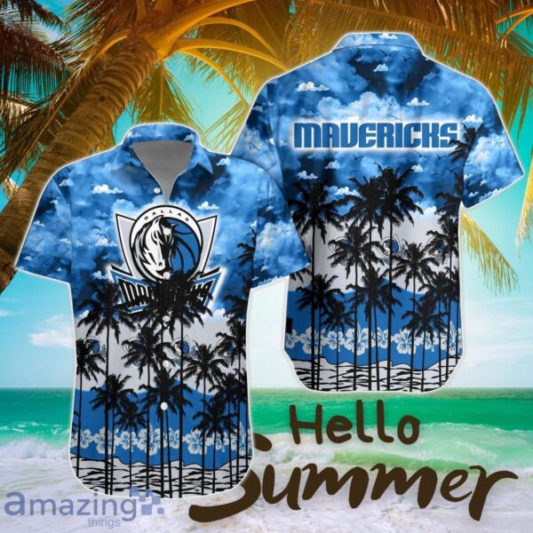 Dallas Mavericks Hawaiian Shirt All Printed 3D Printing Aloha Button Shirt Product Photo 1