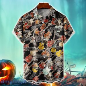 D’Angelico Guitars Logo Hawaiian Shirt For Men And Women Product Photo 1
