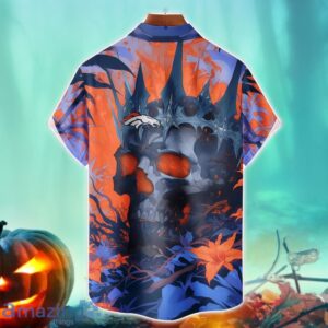 Denver Broncos NFL Skull Halloween Hawaiian Shirt Special Gift For Fans Product Photo 2