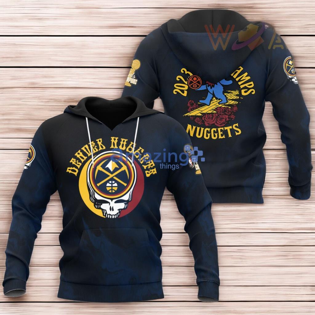 Denver Nuggets Sheer Hoodie 3D All Over Print image Denver Nuggets Sheer Hoodie 3D All Over Print Product Photo 1