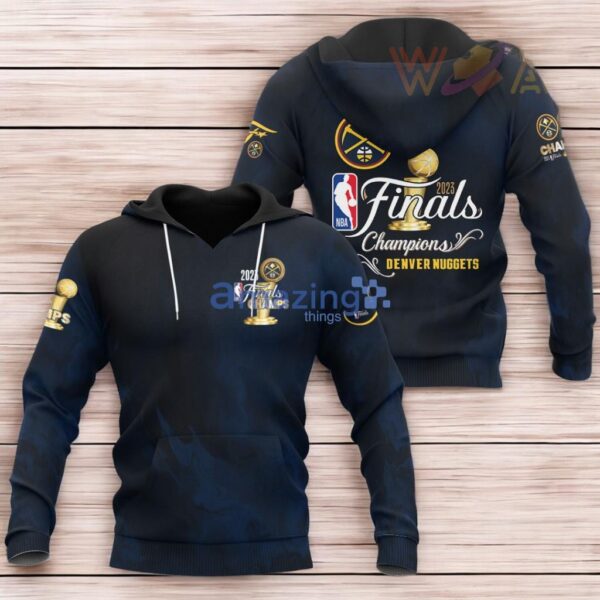 Denver Nuggets Tailored 3D Hoodie All Over Print Gift For Fans Product Photo 1