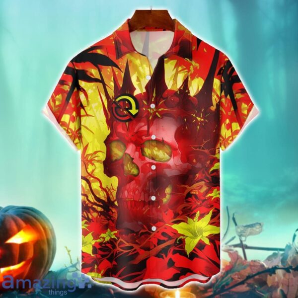 Detroit Diesel Royal Skull Halloween Hawaiian Shirt For Fans Product Photo 1