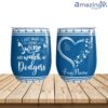 Drink Wine & Watch My Los Angeles Dodgers Personalized Wine Tumbler
