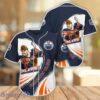 Edmonton Oilers Baseball Jersey Shirt For Men Women Sport Team Gift