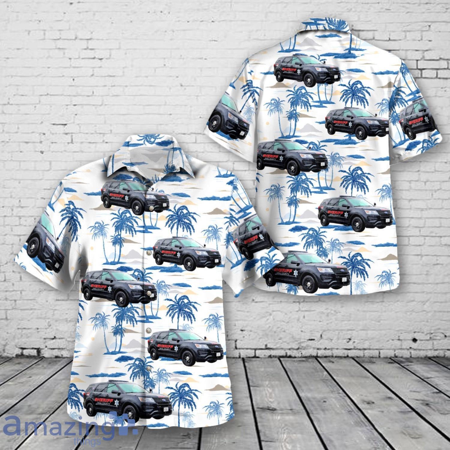 Elkton, Maryland, Cecil County Sheriffs Office Hawaiian Shirt image Elkton, Maryland, Cecil County Sheriffs Office Hawaiian Shirt Product Photo 1