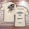 F-82 Twin Mustang F82 Aircraft 3D T-Shirt For Men And Women