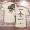 F-86 Sabre F86 Aircraft 3D T-Shirt For Men And Women