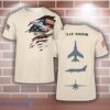F11F Tiger Aircraft 3D T-Shirt For Men And Women