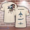 F3H Demon Aircraft 3D T-Shirt For Men And Women