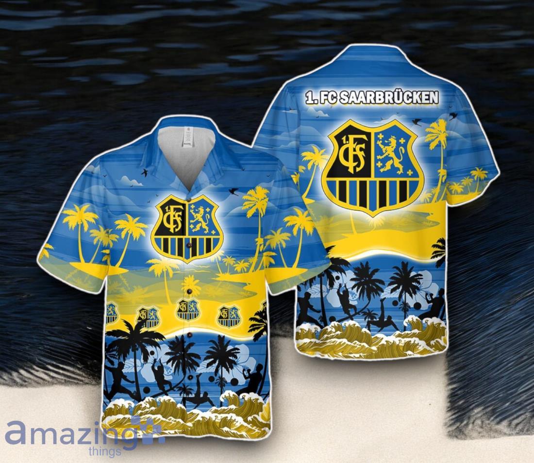 FC Saarbrucken Hawaiian Shirt Trending 3D Summer Beach For Men Women image FC Saarbrucken Hawaiian Shirt Trending 3D Summer Beach For Men Women Product Photo 1