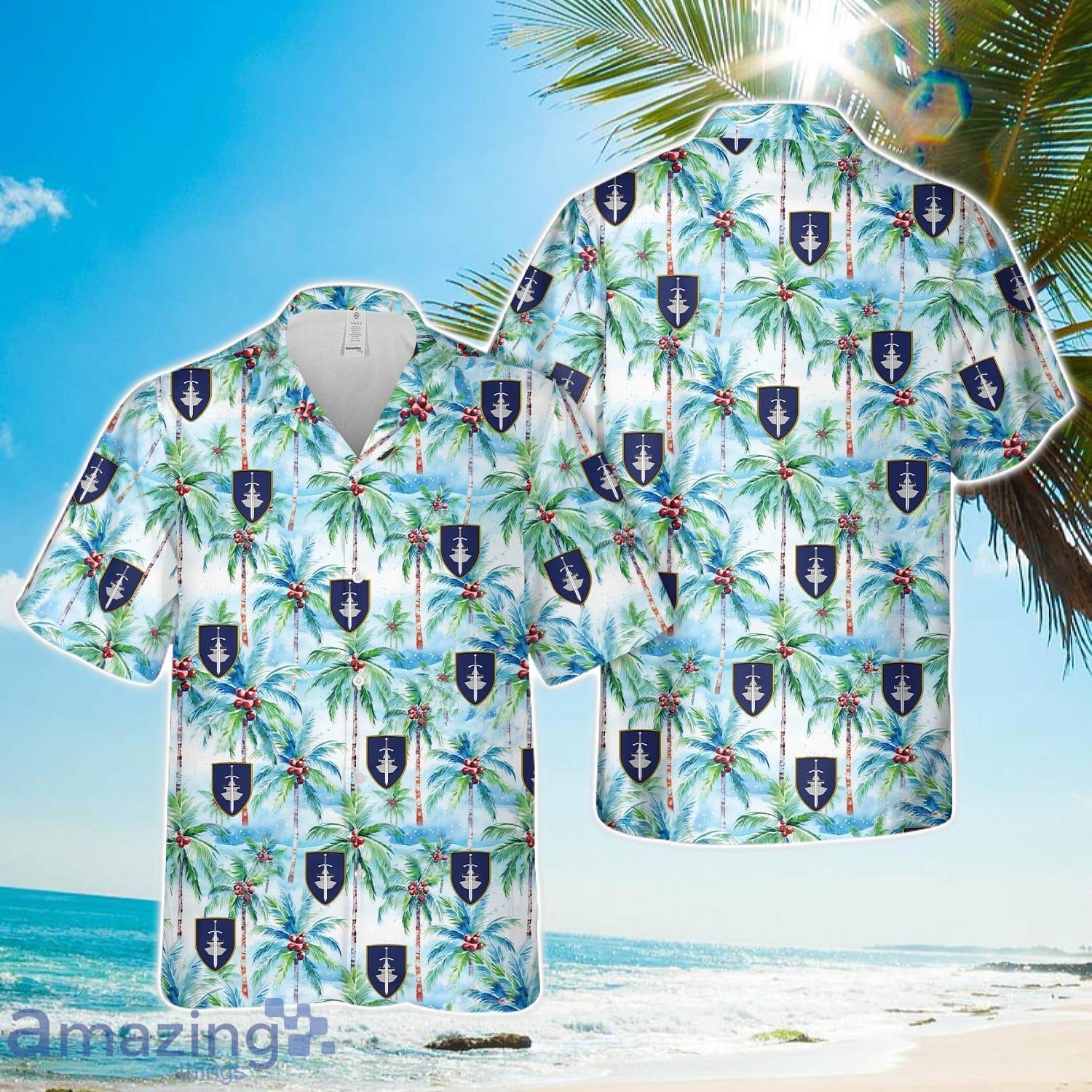 German Navy Sea Battalion Boarding Company Wappen der Bordeinsatzkompanie 1 Hawaiian Shirt image German Navy Sea Battalion Boarding Company Wappen der Bordeinsatzkompanie 1 Hawaiian Shirt Product Photo 1