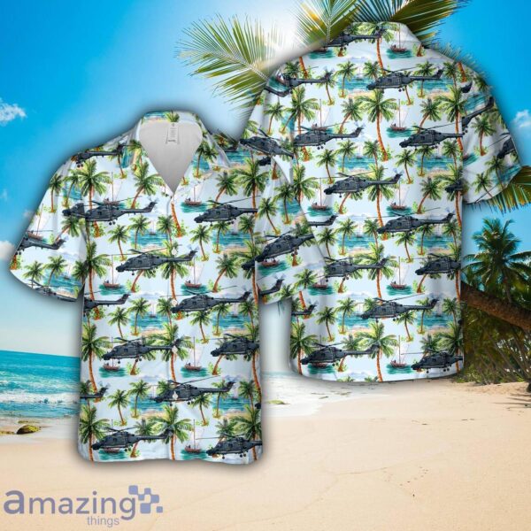 German Navy Westland WG-13 Lynx Mk88 Hawaiian Shirt Gift For Summer Product Photo 1