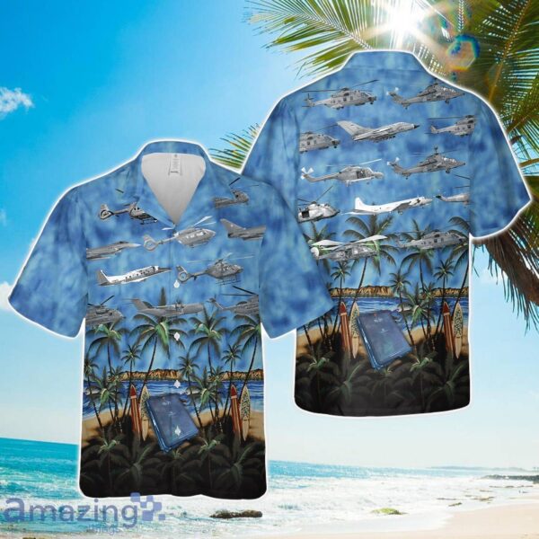 Germany Electronic Kneeboard 3D Hawaiian Shirt Summer Vacation Gift Product Photo 1