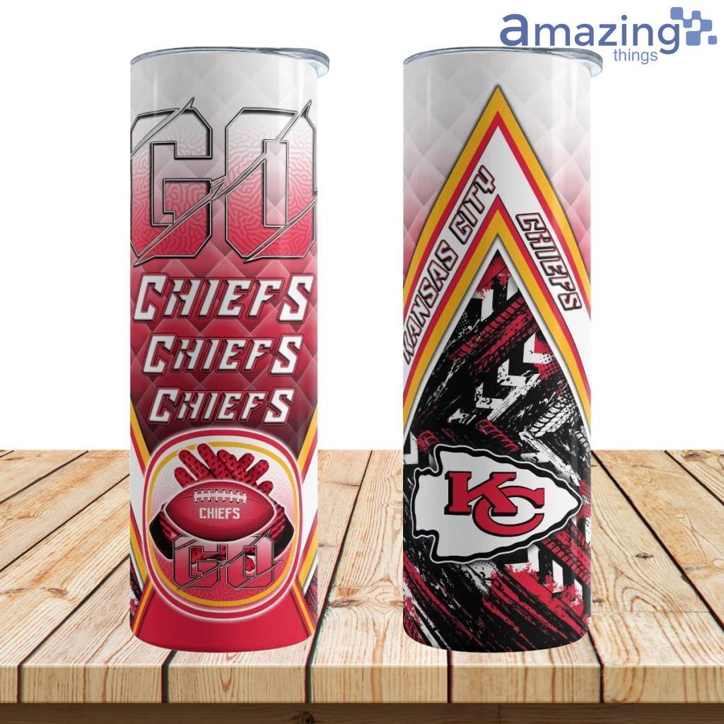 Go Kansas City Chiefs Skinny Tumbler image Go Kansas City Chiefs Skinny Tumbler Product Photo 1