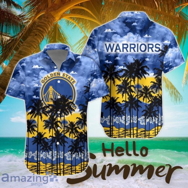 Golden State Warriors Hawaiian Shirt All Printed 3D Printing Aloha Button Shirt Product Photo 1